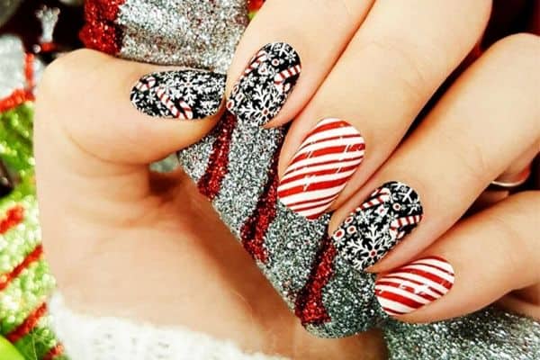 66 Mẫu Nail Giáng Sinh Nổi Bật 54
