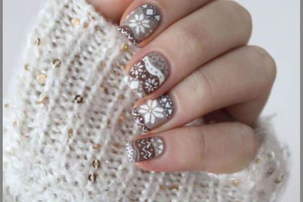 66 Mẫu Nail Giáng Sinh Nổi Bật 49