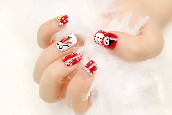 66 Mẫu Nail Giáng Sinh Nổi Bật 33
