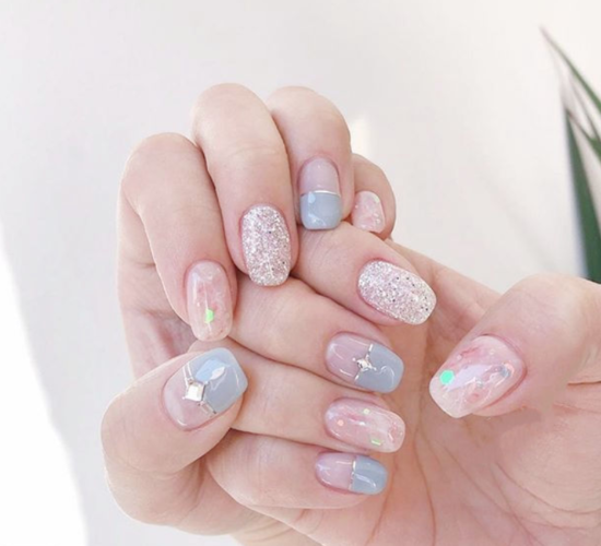 Màu nail đơn giản dễ thương màu pastel - 4