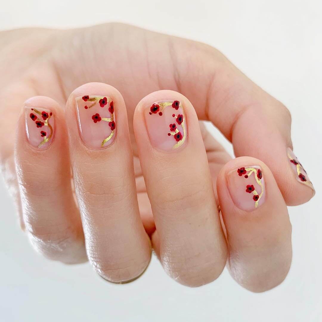 Chia sẻ 53 về vẽ hoa đơn giản nail mới nhất  Du học Akina