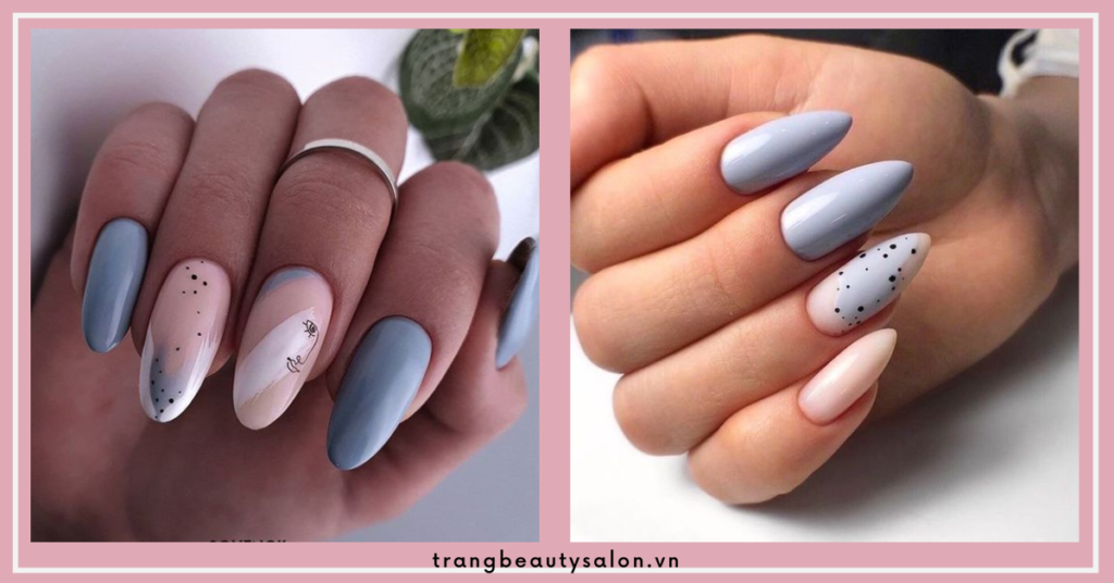 88 mẫu nail màu xanh cuốn hút và sành điệu cho nàng  Trang Beauty Salon