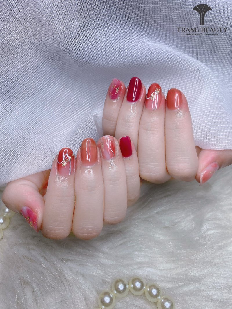 Tổng hợp những mẫu nail Hàn Quốc đơn giản và xinh xắn nhất 