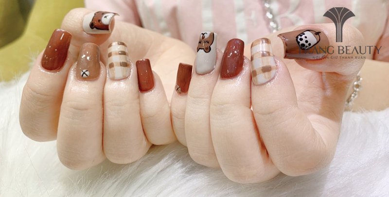 Tổng hợp những mẫu nail Hàn Quốc đơn giản và xinh xắn nhất